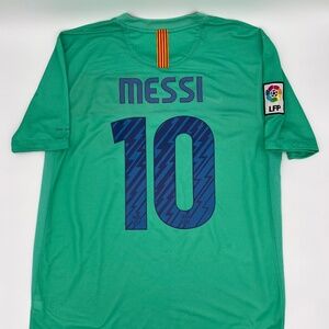 Barcelona 2010/2011 Away Messi #10 Soccer Jersey (L)